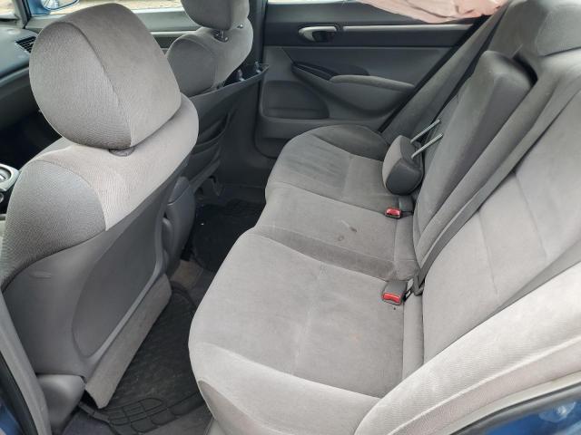 JHMFA16826S005996 - 2006 HONDA CIVIC EX BLUE photo 10