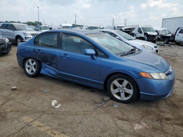 JHMFA16826S005996 - 2006 HONDA CIVIC EX BLUE photo 4