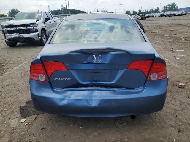 JHMFA16826S005996 - 2006 HONDA CIVIC EX BLUE photo 6
