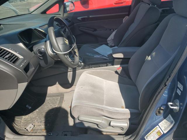 JHMFA16826S005996 - 2006 HONDA CIVIC EX BLUE photo 7