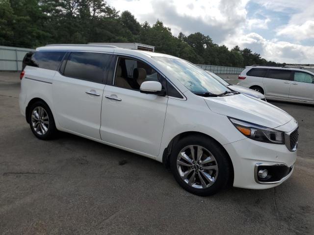 KNDME5C1XF6045330 - 2015 KIA SEDONA SXL WHITE photo 4