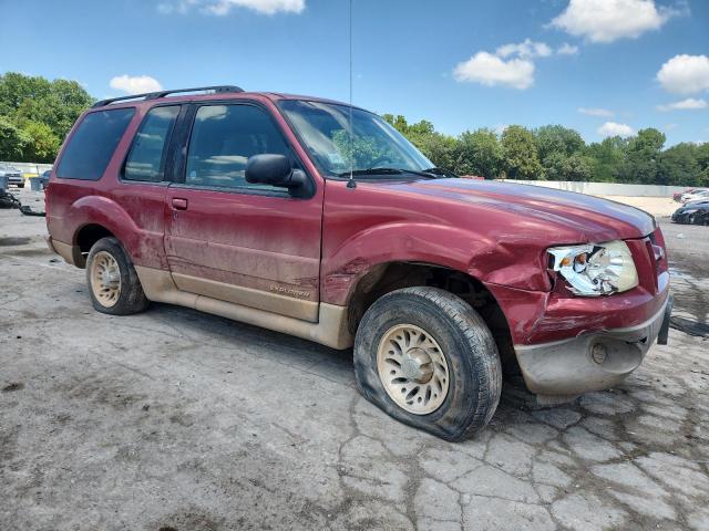 1FMYU60E22UD37363 - 2002 FORD EXPLORER SPORT RED photo 4