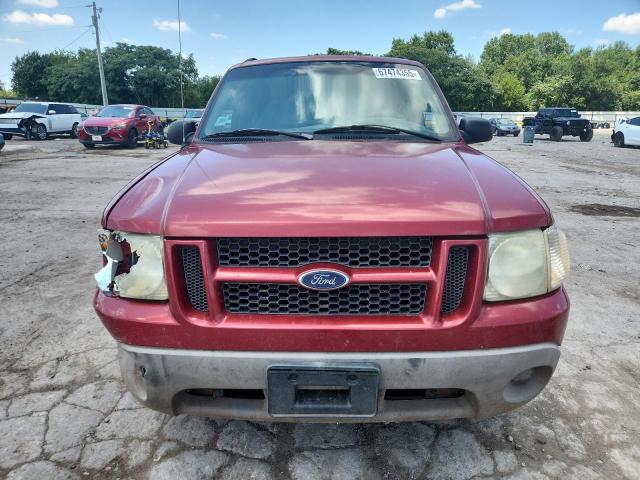 1FMYU60E22UD37363 - 2002 FORD EXPLORER SPORT RED photo 5