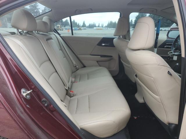 1HGCR2F85GA094488 - 2016 HONDA ACCORD EXL ბურგუნდია ფოტო 10