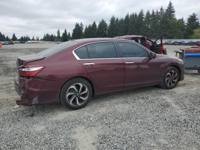 1HGCR2F85GA094488 - 2016 HONDA ACCORD EXL ბურგუნდია ფოტო 3