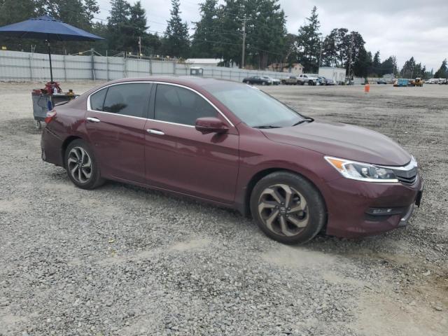 1HGCR2F85GA094488 - 2016 HONDA ACCORD EXL ბურგუნდია ფოტო 4