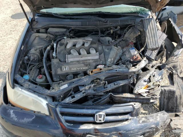1HGCG16501A024703 - 2001 HONDA ACCORD EX BLACK photo 11