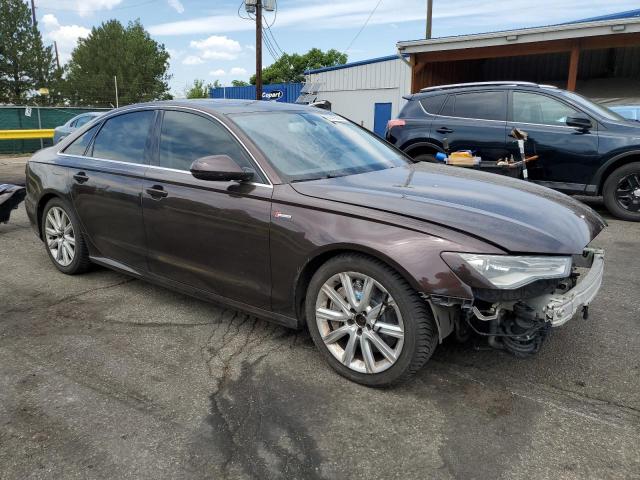 WAUFGAFC1GN003304 - 2016 AUDI A6 PREMIUM PLUS BROWN photo 4