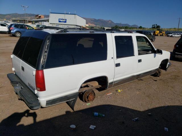 1GNFK16KXSJ398745 - 1995 CHEVROLET SUBURBAN K1500 WHITE photo 3