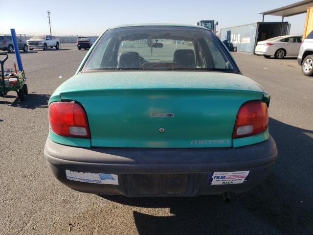 2C1MR5291S6721676 - 1995 GEO METRO BASE TEAL photo 6