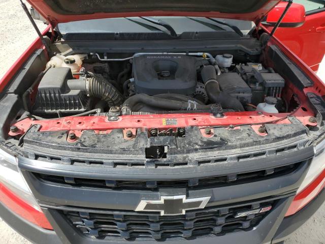 1GCPTEE12K1254455 - 2019 CHEVROLET COLORADO ZR2 RED photo 11