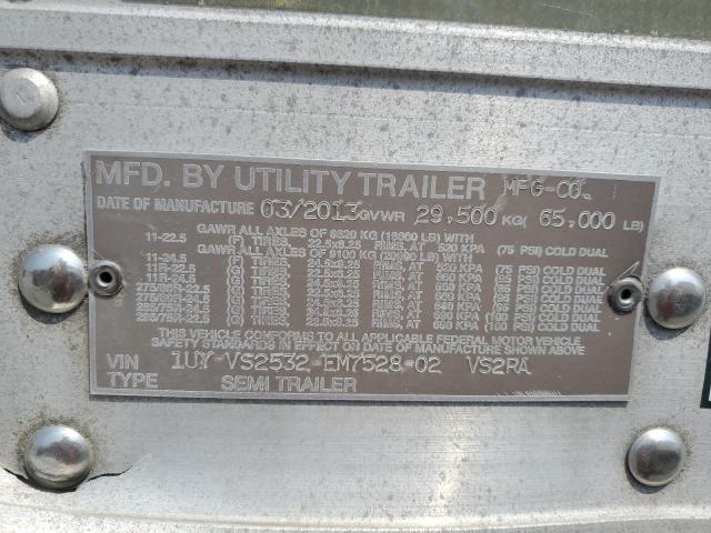 1UYVS2532EM752802 - 2014 UTILITY VS2RA WHITE photo 10