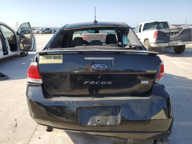 1FAHP36N59W106883 - 2009 FORD FOCUS SES BLACK photo 6