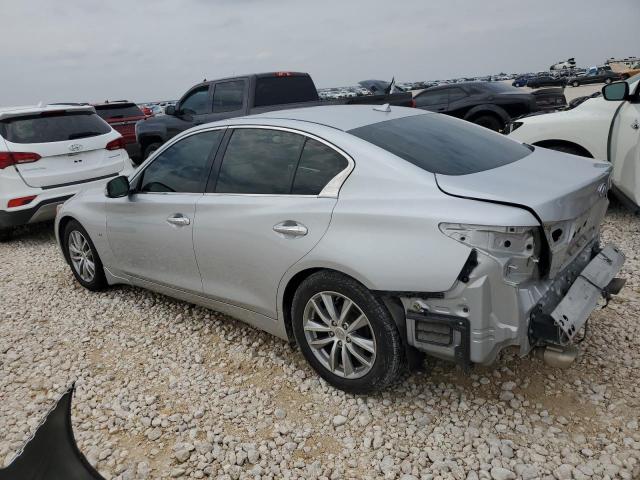 JN1BV7AP7EM687186 - 2014 INFINITI Q50 BASE SILVER photo 2