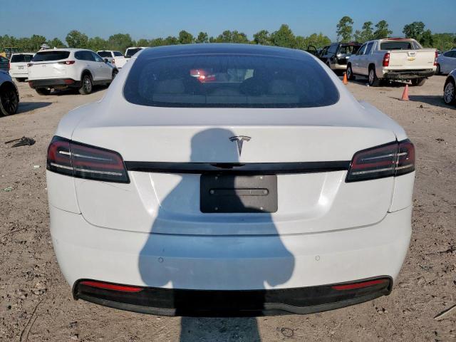 5YJSA1E59NF473596 - 2022 TESLA MODEL S WHITE photo 6