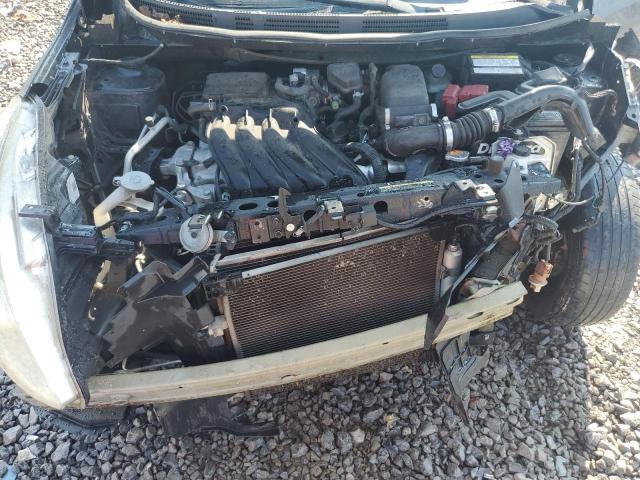 3N1CN7AP1JL830366 - 2018 NISSAN VERSA S GRAY photo 11