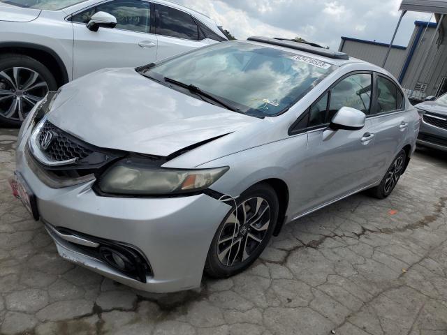 19XFB2F90DE012541 - 2013 HONDA CIVIC EXL 银色 照片 1
