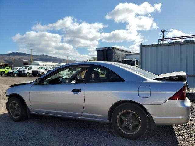 1HGEM21531L005873 - 2001 HONDA CIVIC LX SILVER photo 2