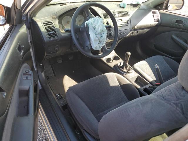 1HGEM21531L005873 - 2001 HONDA CIVIC LX SILVER photo 8