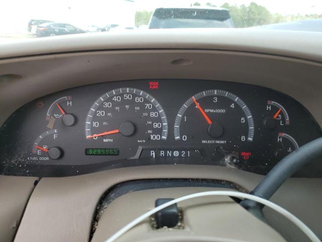 1FMRU17L61LB35271 - 2001 FORD EXPEDITION EDDIE BAUER BLUE photo 9