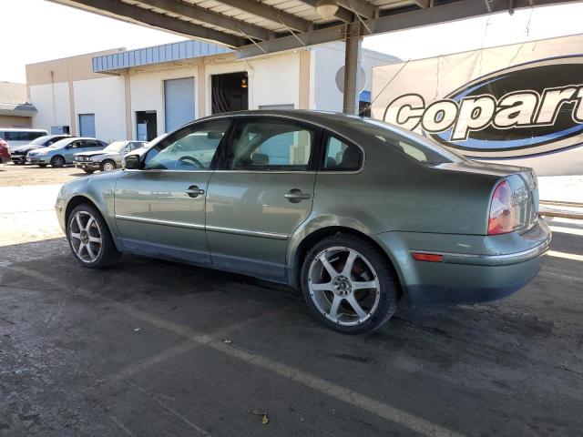 WVWPD63BX3P118037 - 2003 VOLKSWAGEN PASSAT GLS GREEN photo 2
