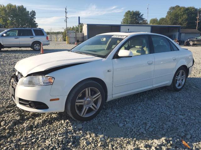 WAUAF78E38A039003 - 2008 AUDI A4 2.0T WHITE photo 1