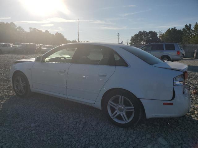 WAUAF78E38A039003 - 2008 AUDI A4 2.0T WHITE photo 2