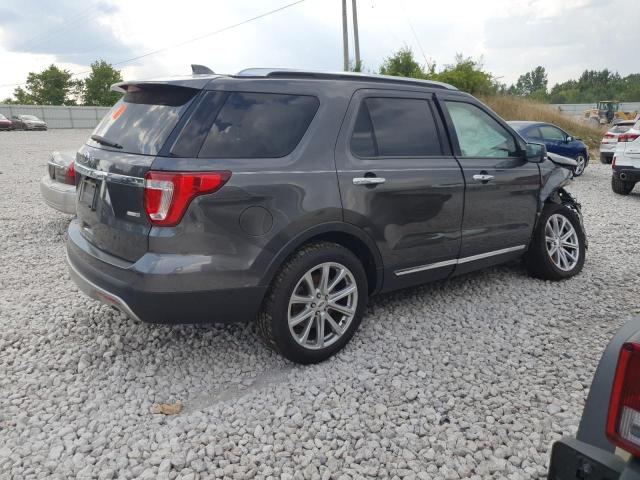 1FM5K8FH9HGA57923 - 2017 FORD EXPLORER LIMITED 灰色 照片 3