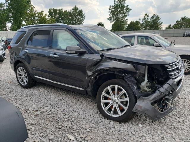 1FM5K8FH9HGA57923 - 2017 FORD EXPLORER LIMITED 灰色 照片 4