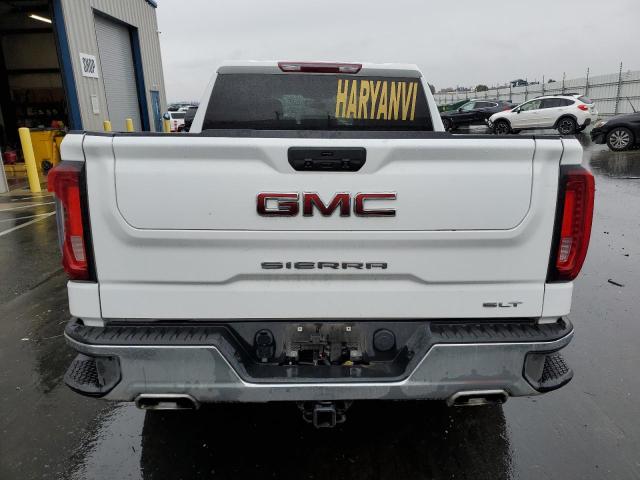 3GTU9DED0MG445771 - 2021 GMC SIERRA K1500 SLT WHITE photo 6