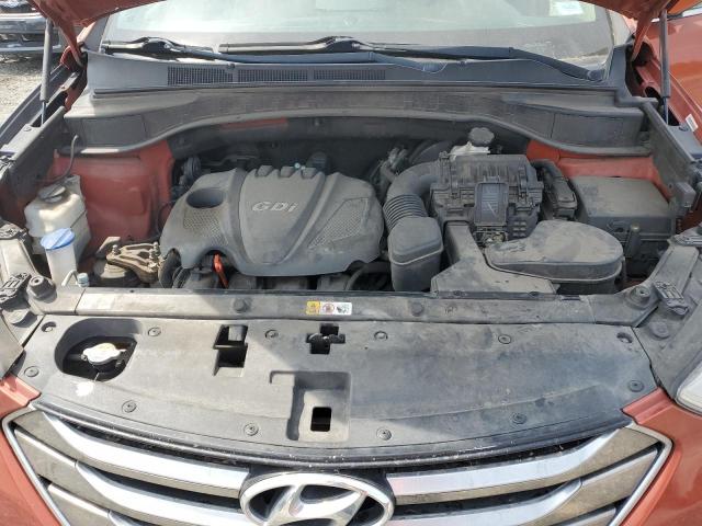 5XYZT3LB0FG266067 - 2015 HYUNDAI SANTA FE SPORT ORANGE photo 12
