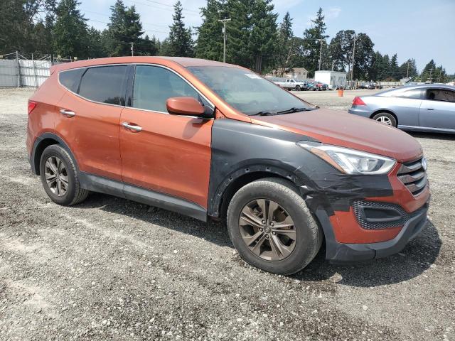 5XYZT3LB0FG266067 - 2015 HYUNDAI SANTA FE SPORT ORANGE photo 4