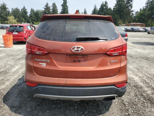 5XYZT3LB0FG266067 - 2015 HYUNDAI SANTA FE SPORT ORANGE photo 6