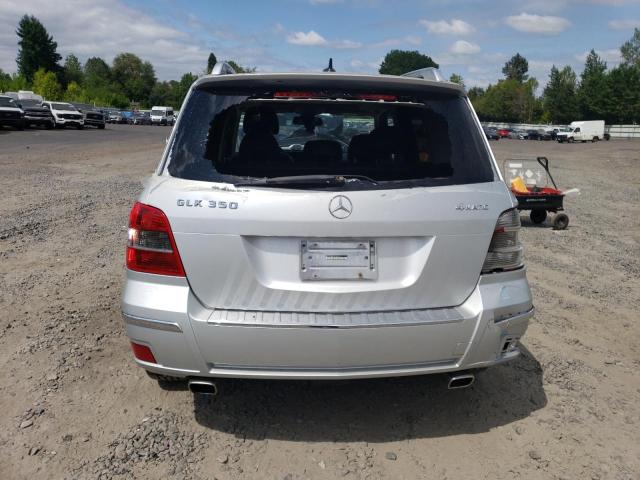 WDCGG8HB7AF288753 - 2010 MERCEDES-BENZ GLK 350 4MATIC SILVER photo 6