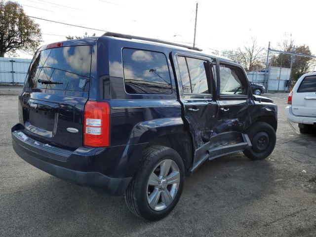 1C4NJRFB6CD604438 - 2012 JEEP PATRIOT LATITUDE BLUE photo 3