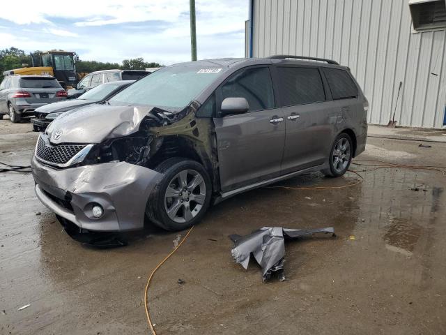 5TDXK3DC4FS684930 - 2015 TOYOTA SIENNA SPORT GRAY photo 1