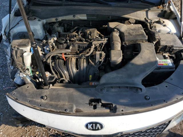 5XXGU4L35GG098385 - 2016 KIA OPTIMA EX WHITE photo 11