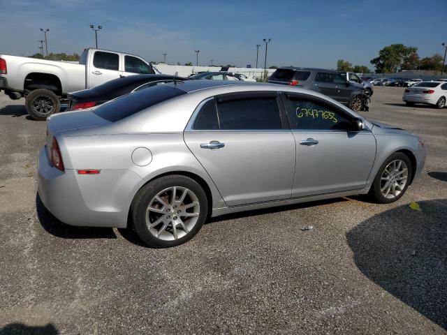 1G1ZE5EB9AF222737 - 2010 CHEVROLET MALIBU LTZ 银色 照片 3