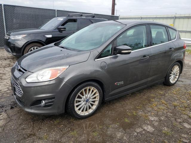 1FADP5CUXFL113184 - 2015 FORD C-MAX PREMIUM SEL GRAY photo 1