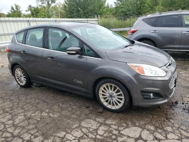 1FADP5CUXFL113184 - 2015 FORD C-MAX PREMIUM SEL GRAY photo 4