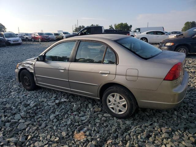 2HGES16573H511747 - 2003 HONDA CIVIC LX BEIGE photo 2