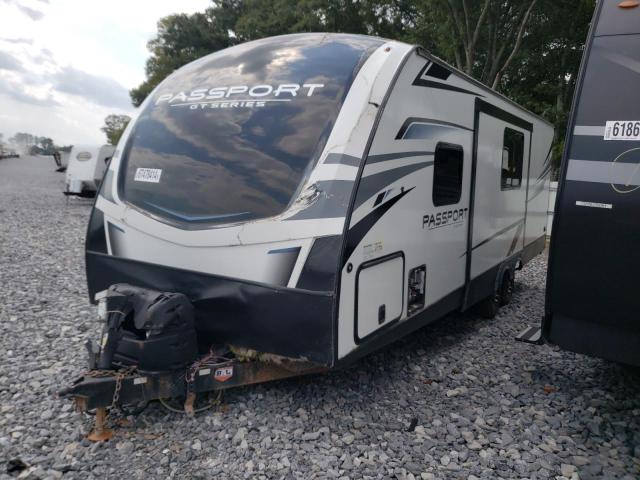 4YDT24025MD413463 - 2022 KEYSTONE PASSPORT BEIGE photo 2