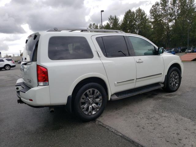 5N1AA0NE7FN603735 - 2015 NISSAN ARMADA PLATINUM WHITE photo 3