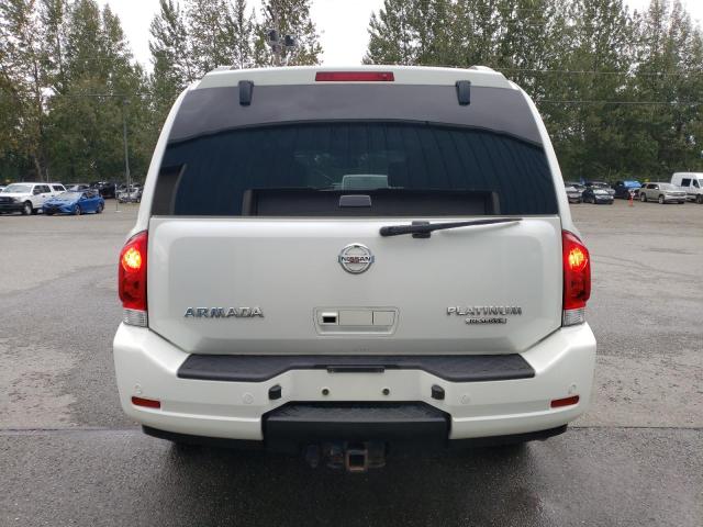 5N1AA0NE7FN603735 - 2015 NISSAN ARMADA PLATINUM WHITE photo 6