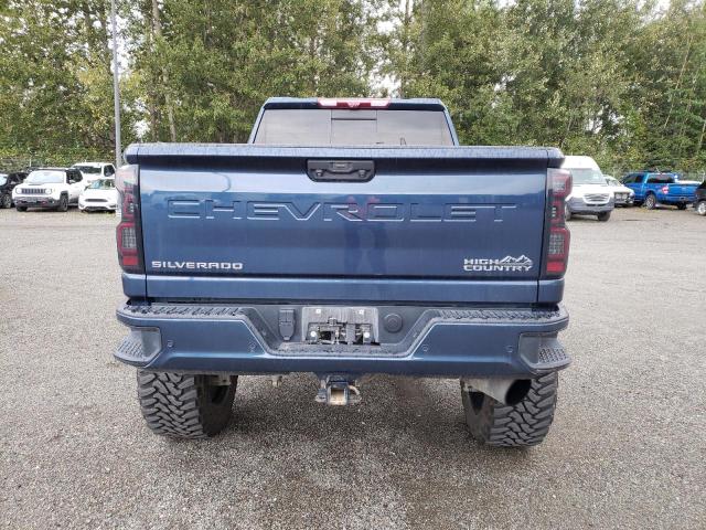 1GC4YREY3LF291348 - 2020 CHEVROLET SILVERADO K2500 HIGH COUNTRY BLUE photo 6