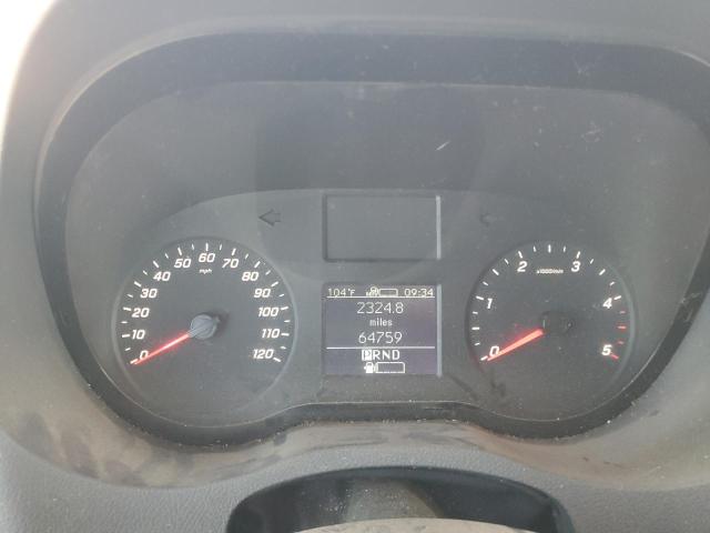 W1W4DBHYXMT055236 - 2021 MERCEDES-BENZ SPRINTER 2500 WHITE photo 9