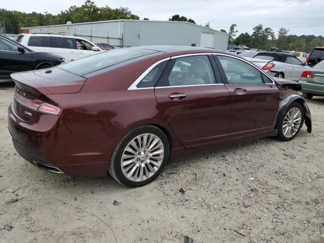 3LN6L2J95GR609052 - 2016 LINCOLN MKZ BURGUNDY photo 3