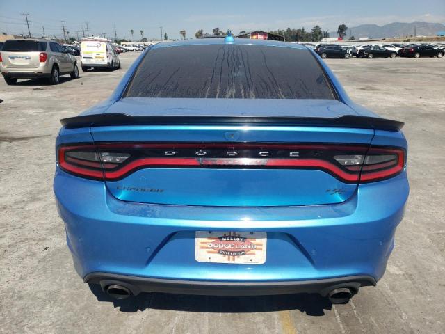 2C3CDXGJ0JH290248 - 2018 DODGE CHARGER R/T 392 BLUE photo 6