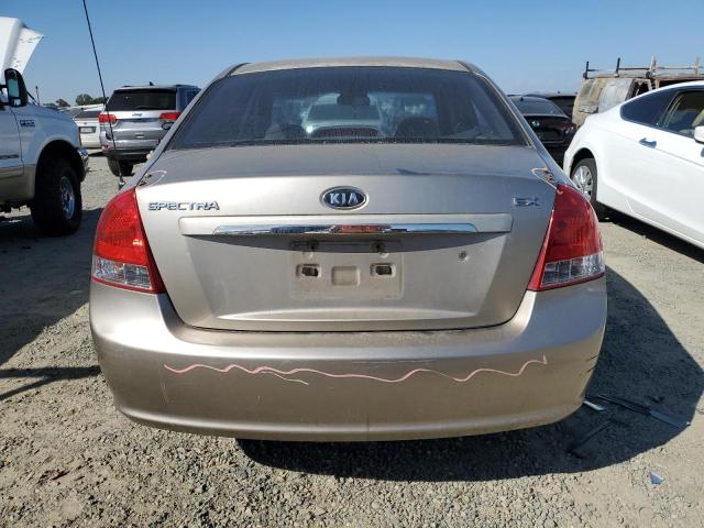 KNAFE222995618209 - 2009 KIA SPECTRA EX BROWN photo 6