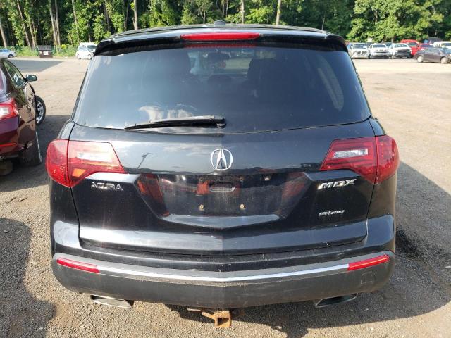 2HNYD2H33CH536937 - 2012 ACURA MDX TECHNOLOGY BLACK photo 6